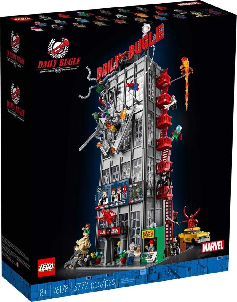 Marvel, Avengers, Daily Bugle, 3772 steentjes, 25 minifigs