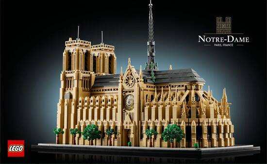 Notre Dame De Paris, Architecture, 4383 steentjes