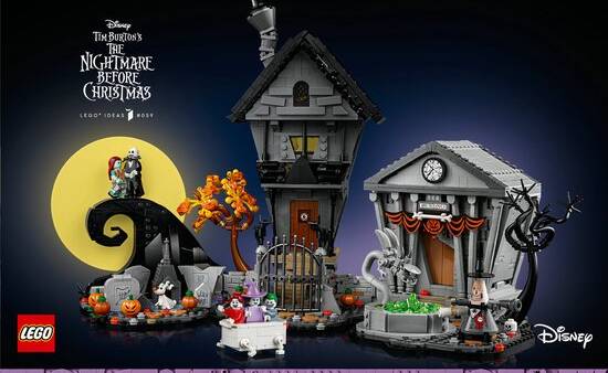 Disney, Tim Burton's the nightmare before christmas, 2193 steentjes