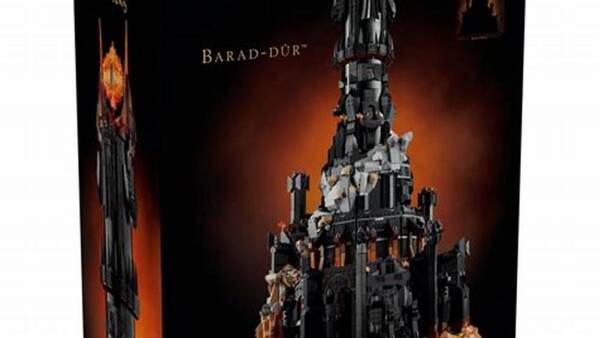 Lord of the rings, barad-dur, 5471 steentjes