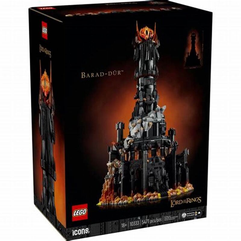 Lord of the rings, barad-dur, 5471 steentjes