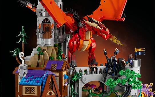 lego ideas, Dungeons and dragons, set 21348, 3745 steentjes